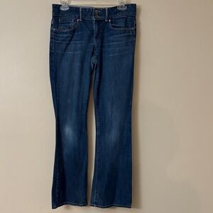 GAP Women's Dark Blue Boot Cut Jeans